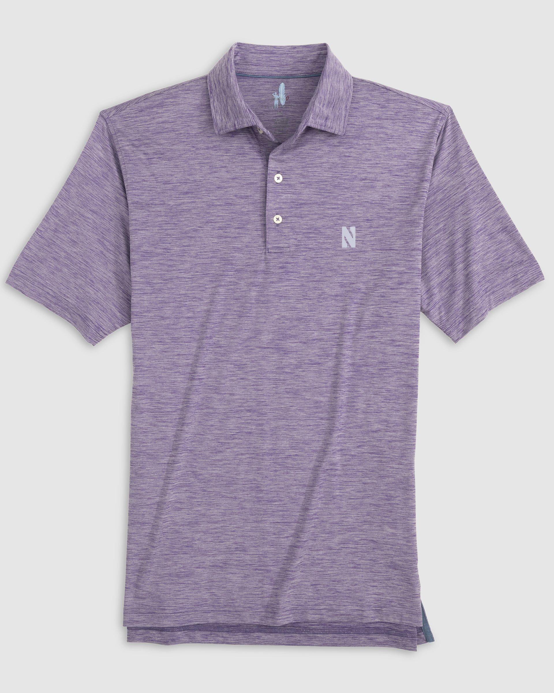 johnnie-O Kansas State Huronn Featherweight Performance Polo Product Image