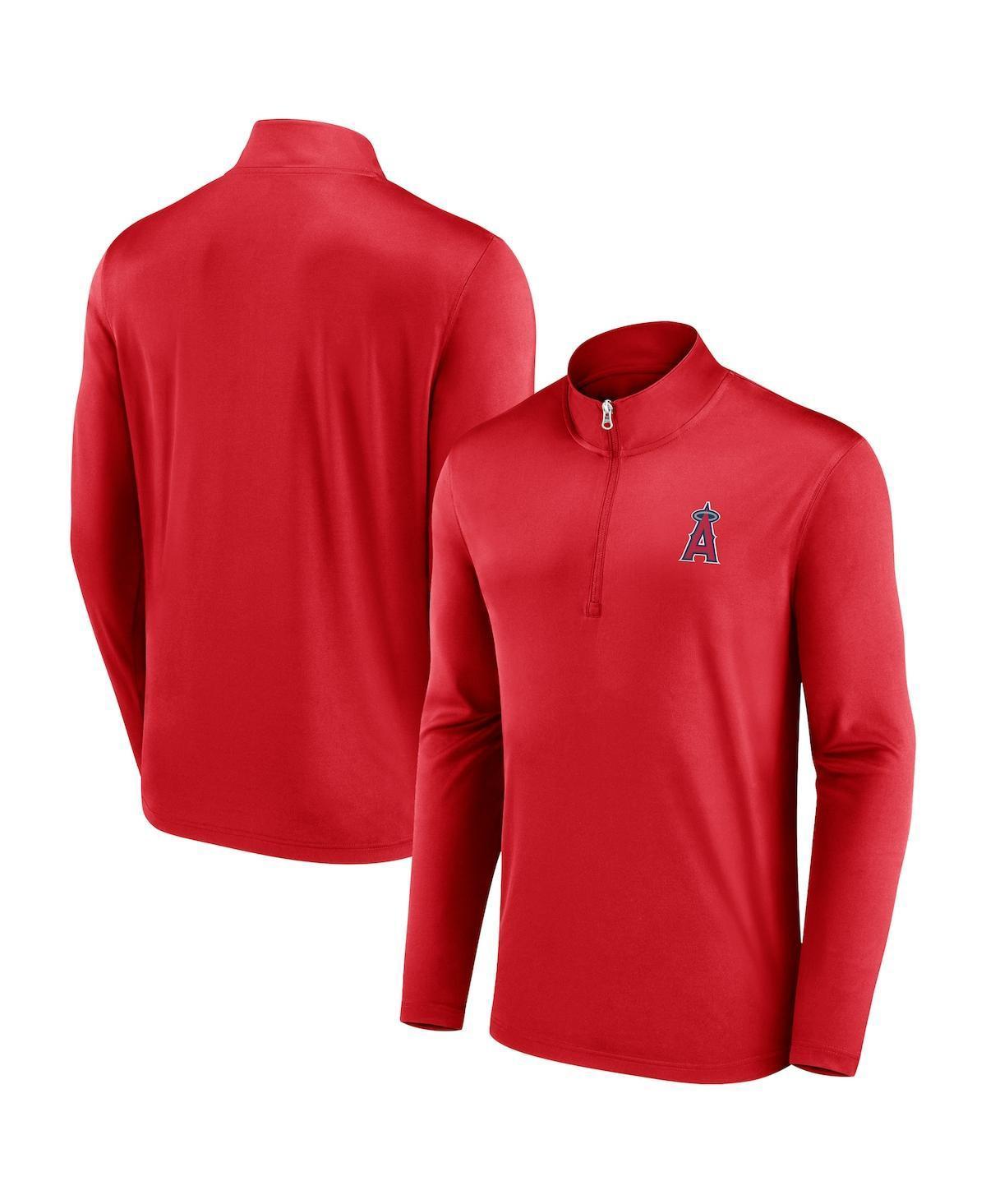 Men's Fanatics Branded Cardinal Arizona Cardinals Underdog Quarter-Zip Jacket, Size: 3XL, Red Product Image