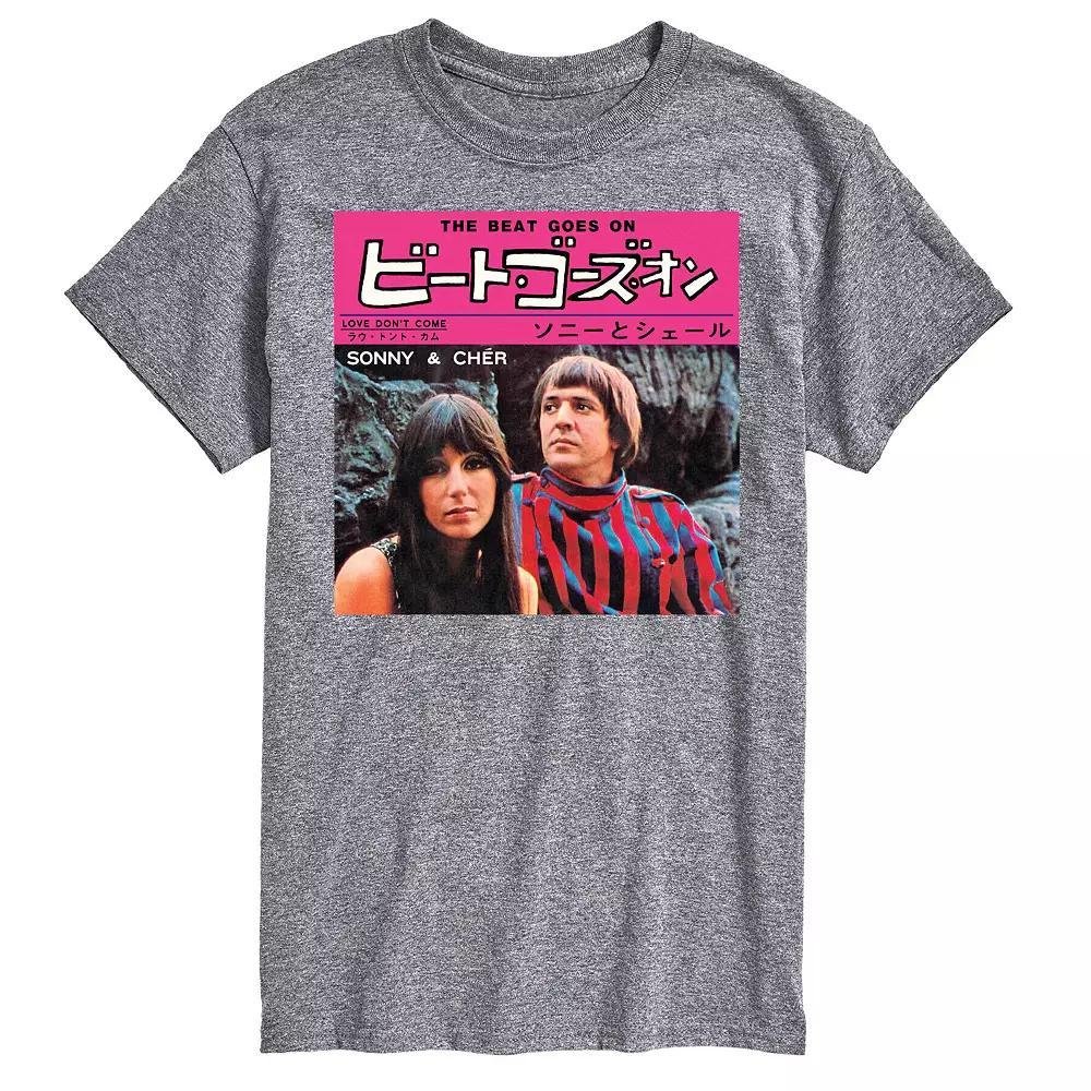 Big & Tall Sonny And Cher Tee, Mens Product Image