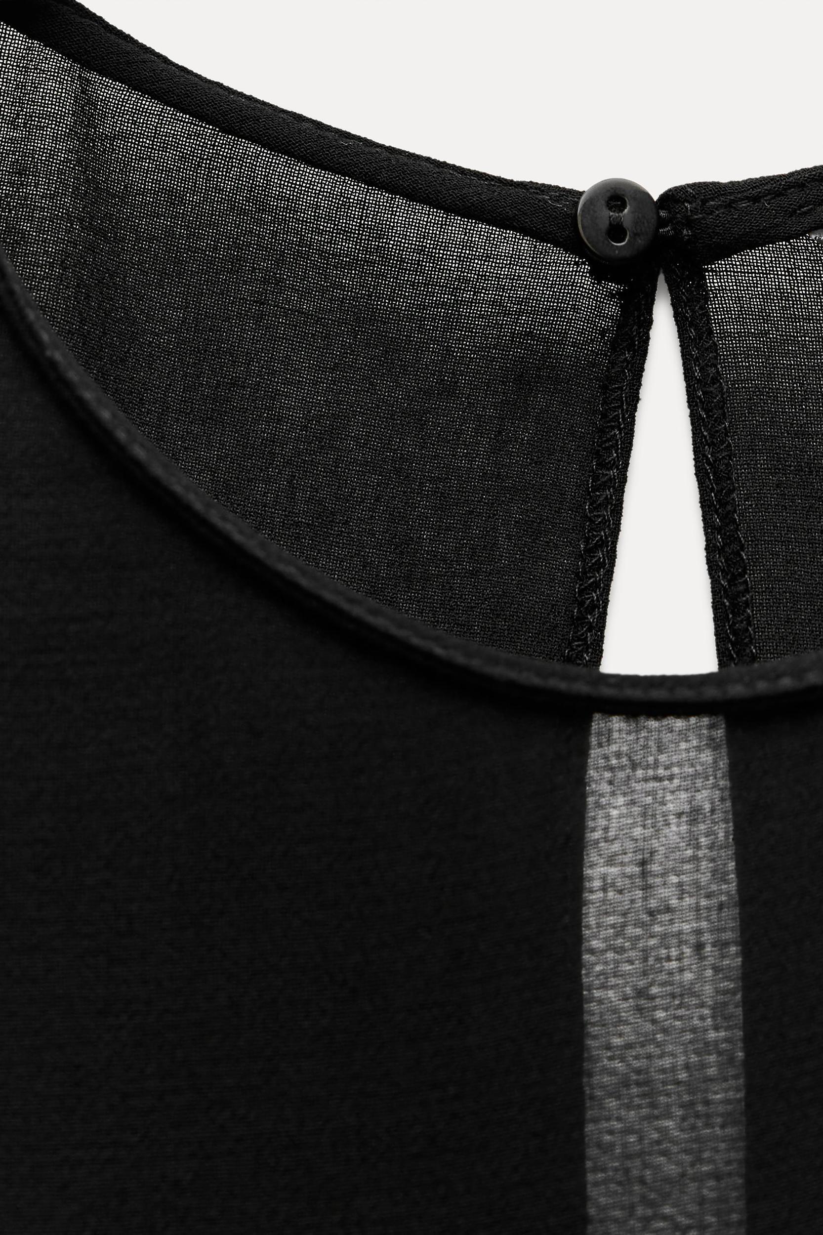 FLOWY CAPE BLOUSE ZW COLLECTION Product Image
