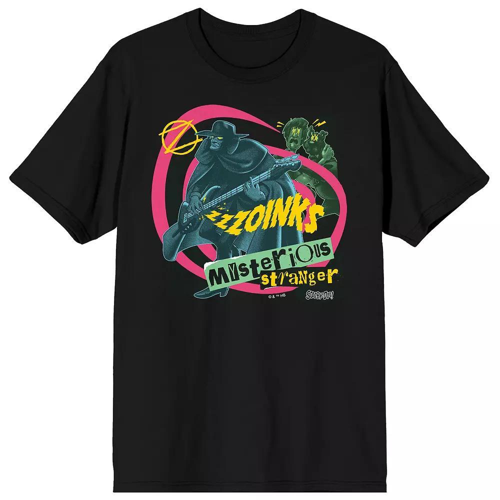 Men's Scooby-Doo Zzzoinks Short Sleeve Graphic T-Shirt, Size: Large, Black Product Image