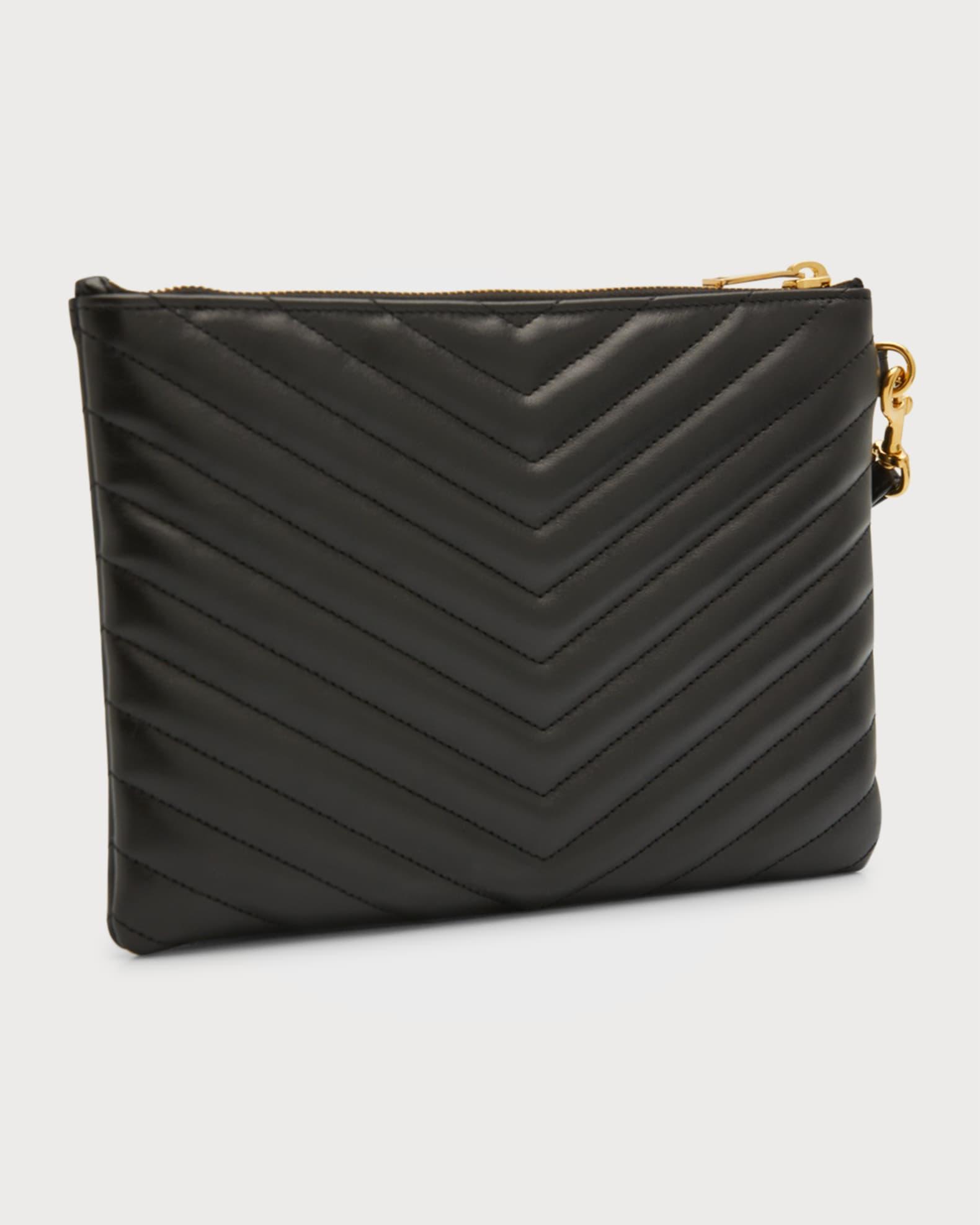 YSL Monogram Small Pouch in Smooth Leather Product Image
