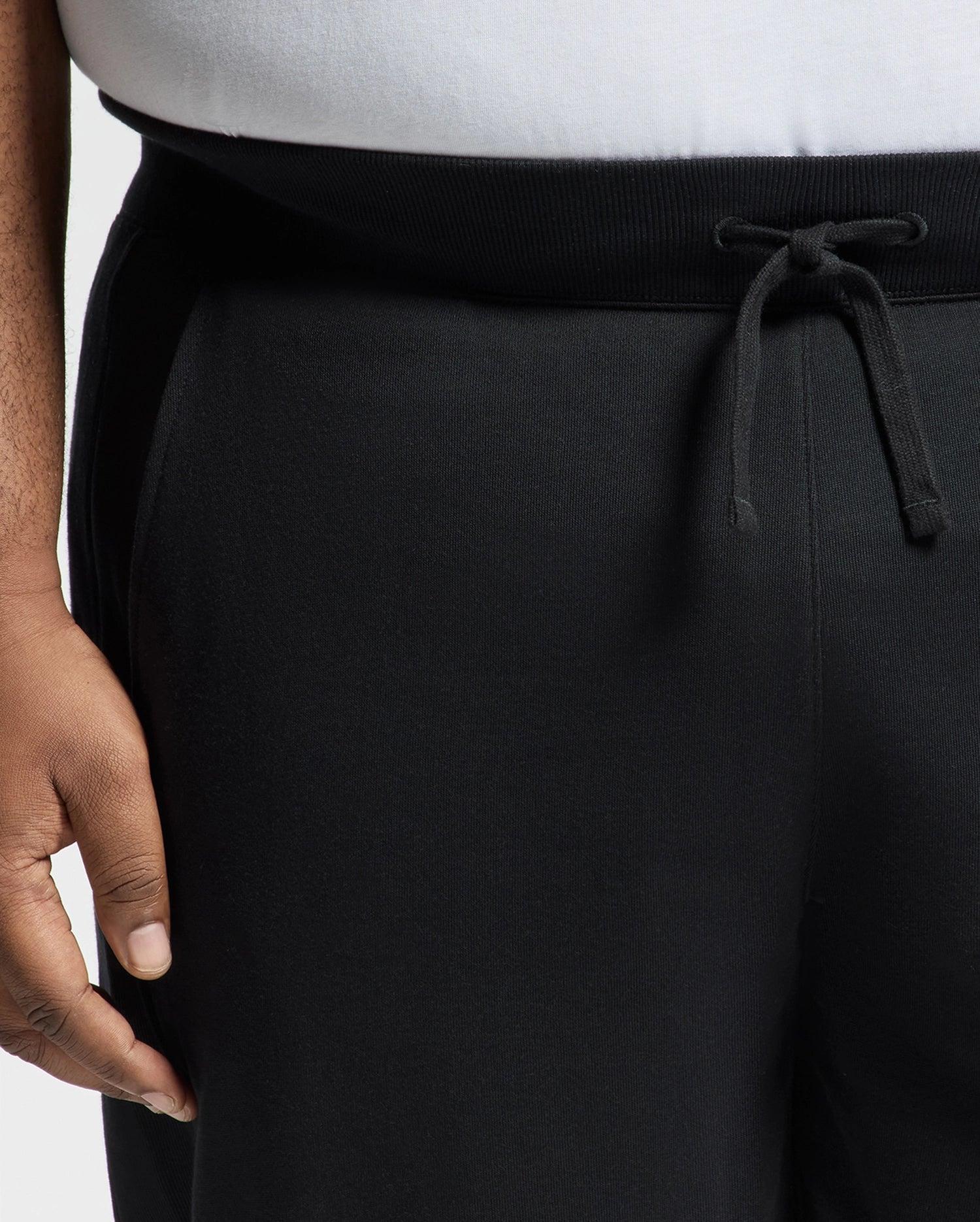 Men's Big And Tall Levy Essential Fleece Sweatpant 001 BLACK / 3XL Product Image