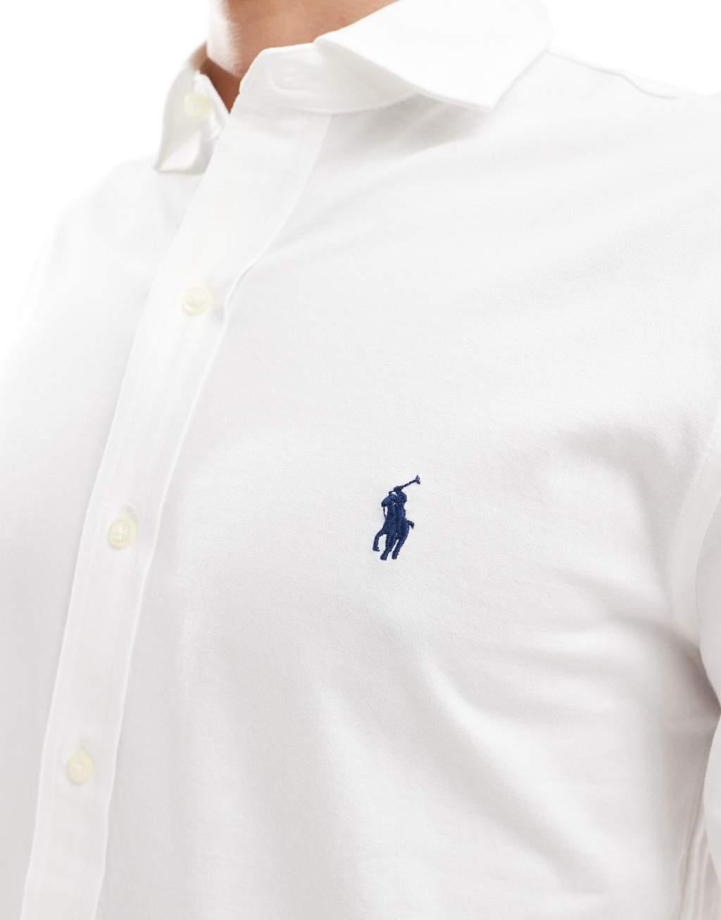 Mens Cotton Button-Front Shirt Product Image