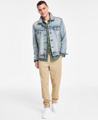 Men's Levi's® Trucker Denim Jacket, Size: Small, Dark Blue Product Image