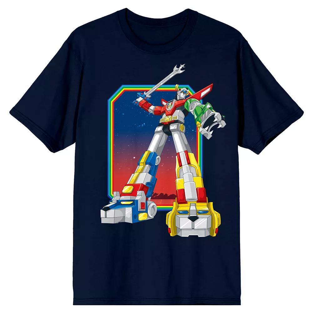 Men's Voltron Defender Graphic Tee, Size: Large, Blue Product Image