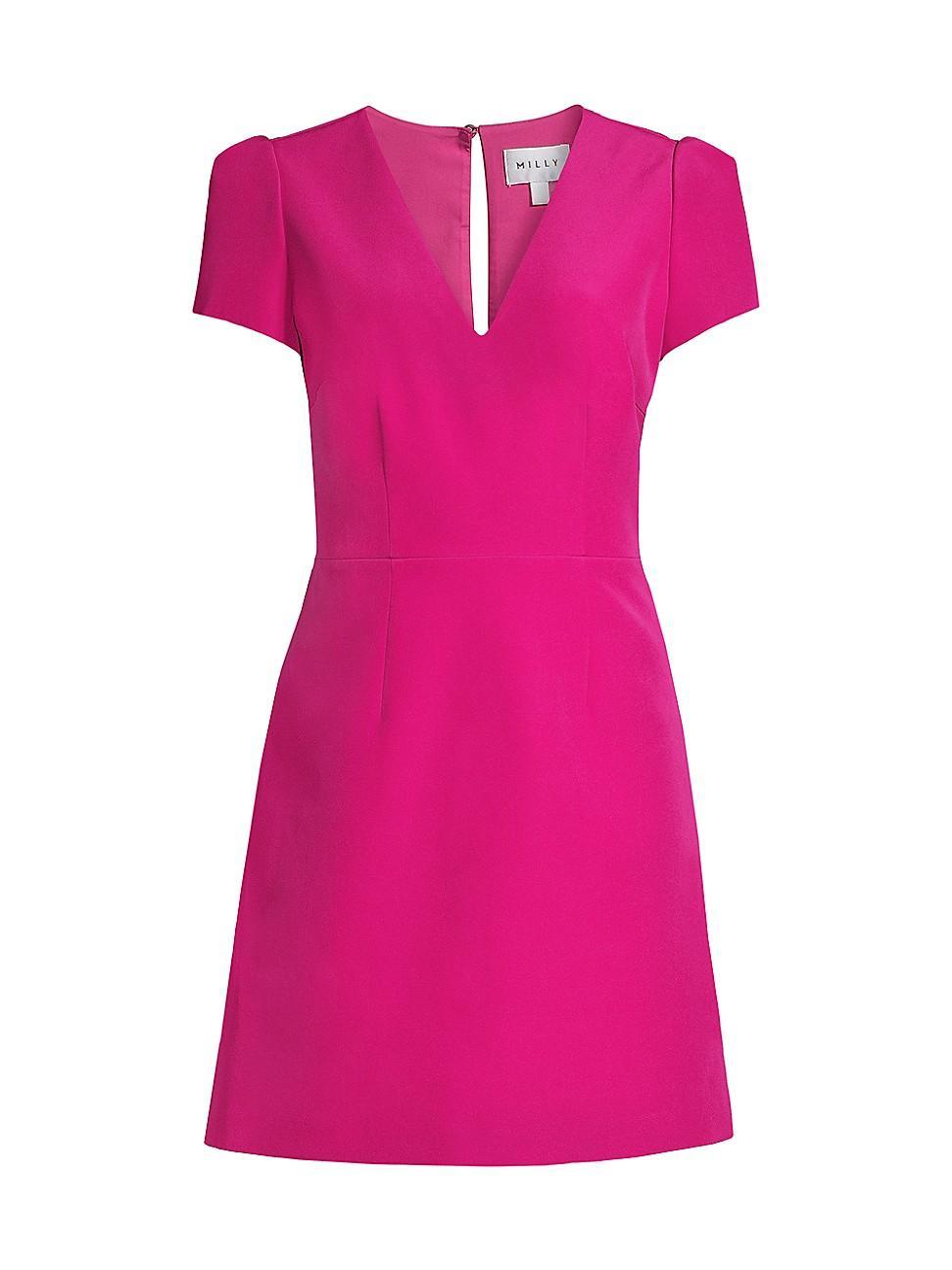 Womens Cady Atalie V-Neck Minidress Product Image