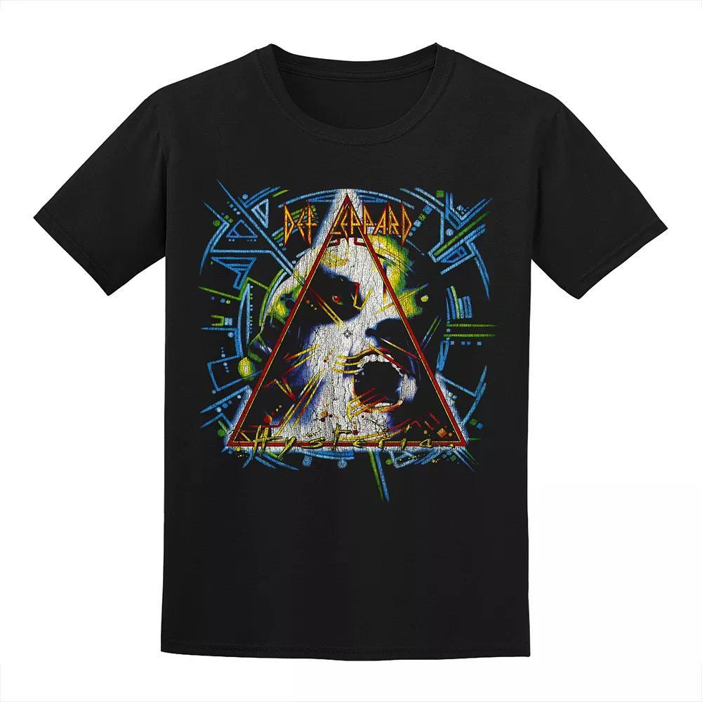 Men's Def Leppard Tee, Size: XXL, Black Product Image