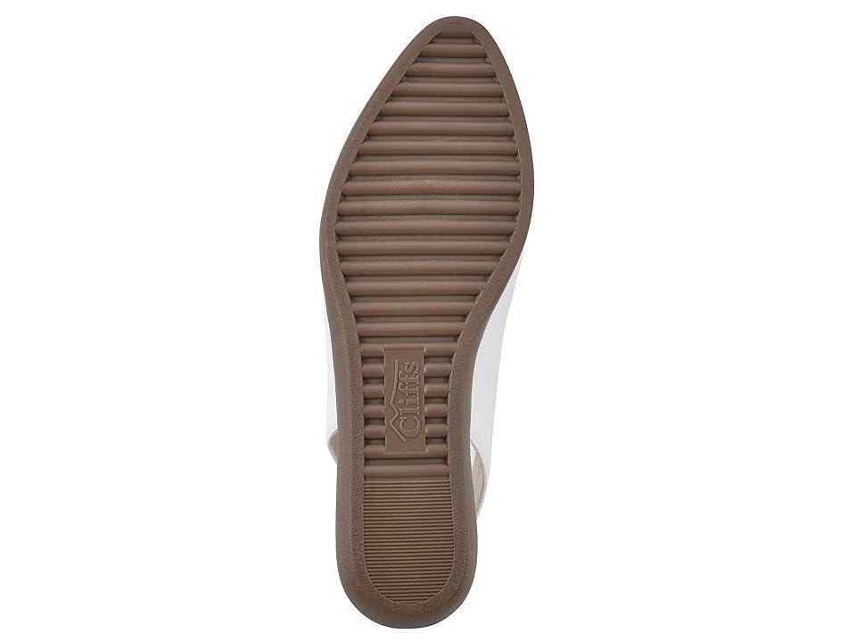 Cliffs by White Mountain Memory Women's Slingback Ballet Flats, Size: 8.5, White Smo Product Image