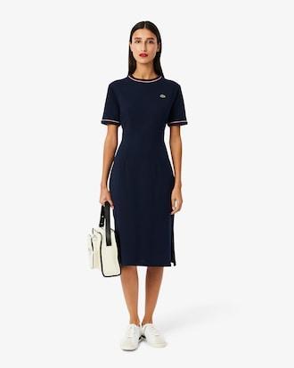 Women's Trim Accent Jersey T-Shirt Dress Product Image