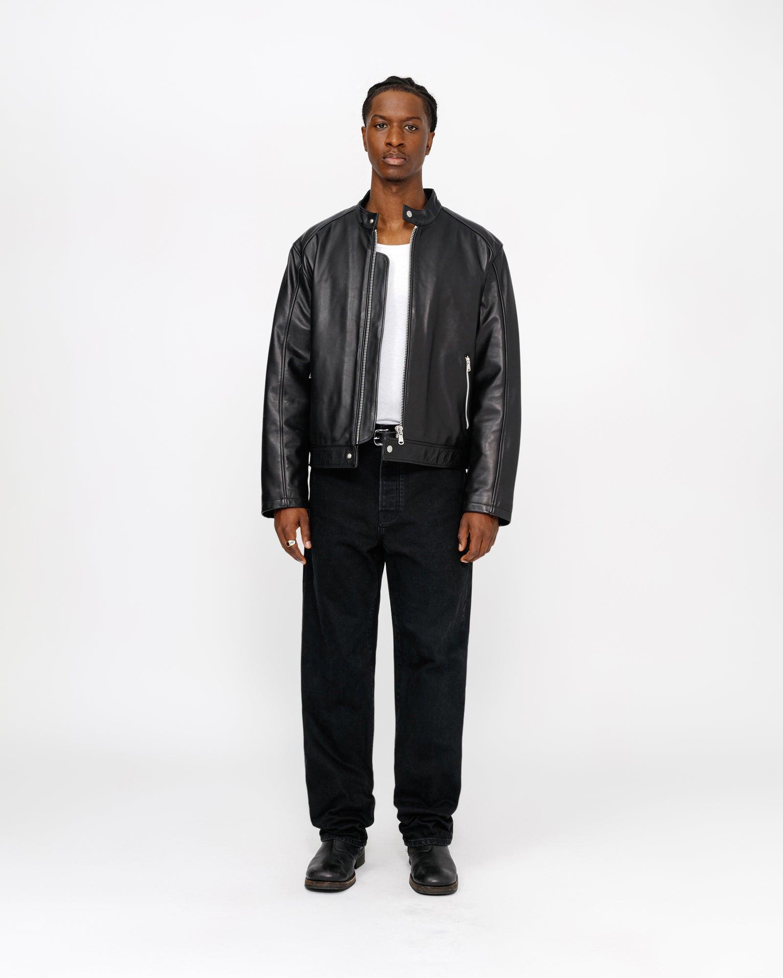 CAFE RACER LEATHER JACKET Male Product Image