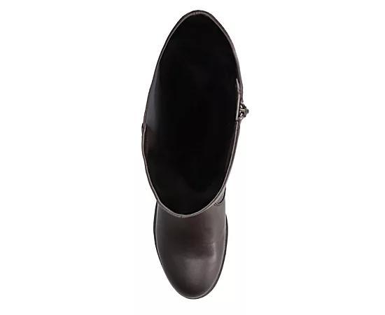 Easy Street Tucker Women's Stretch-for-fit Tall Boots, Size: 8.5, Brown Product Image