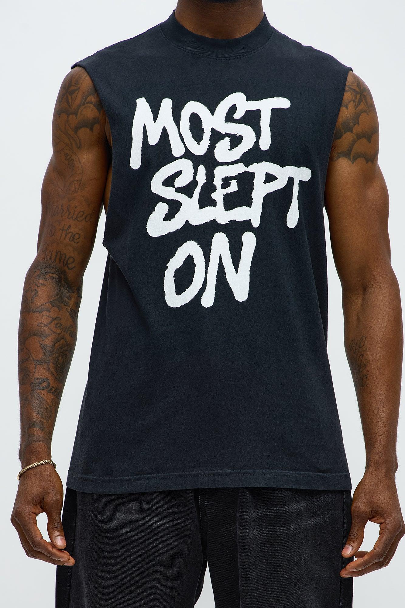 Most Slept On Muscle Tee - Black Product Image