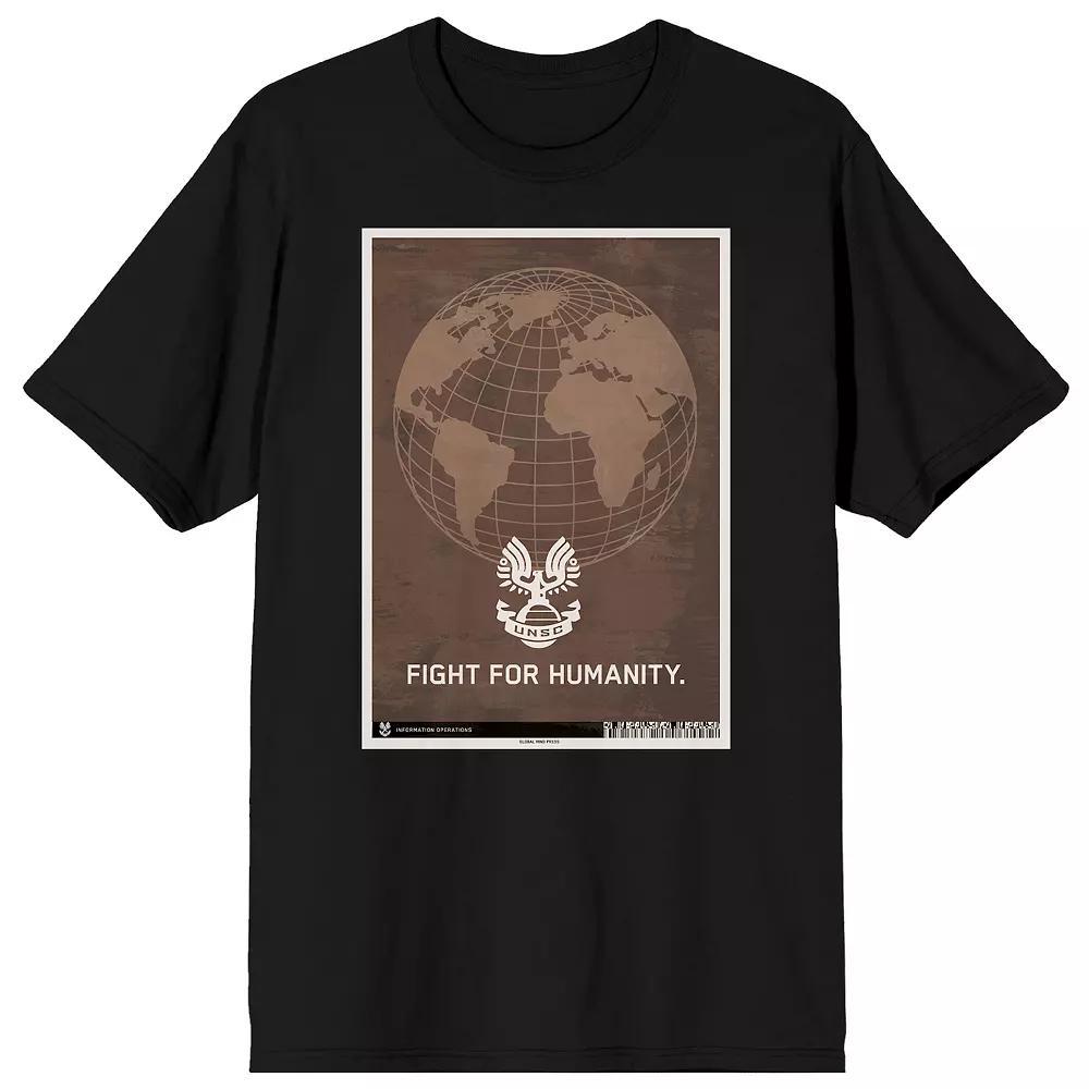 Men's Halo Infinite Globe Graphic Tee, Size: Small, White Product Image