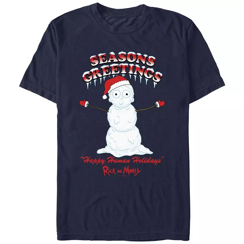 Big & Tall Dr. Seuss Grinch Wearing Santa Hat Graphic Tee, Men's, Size: XS, Kelly Product Image