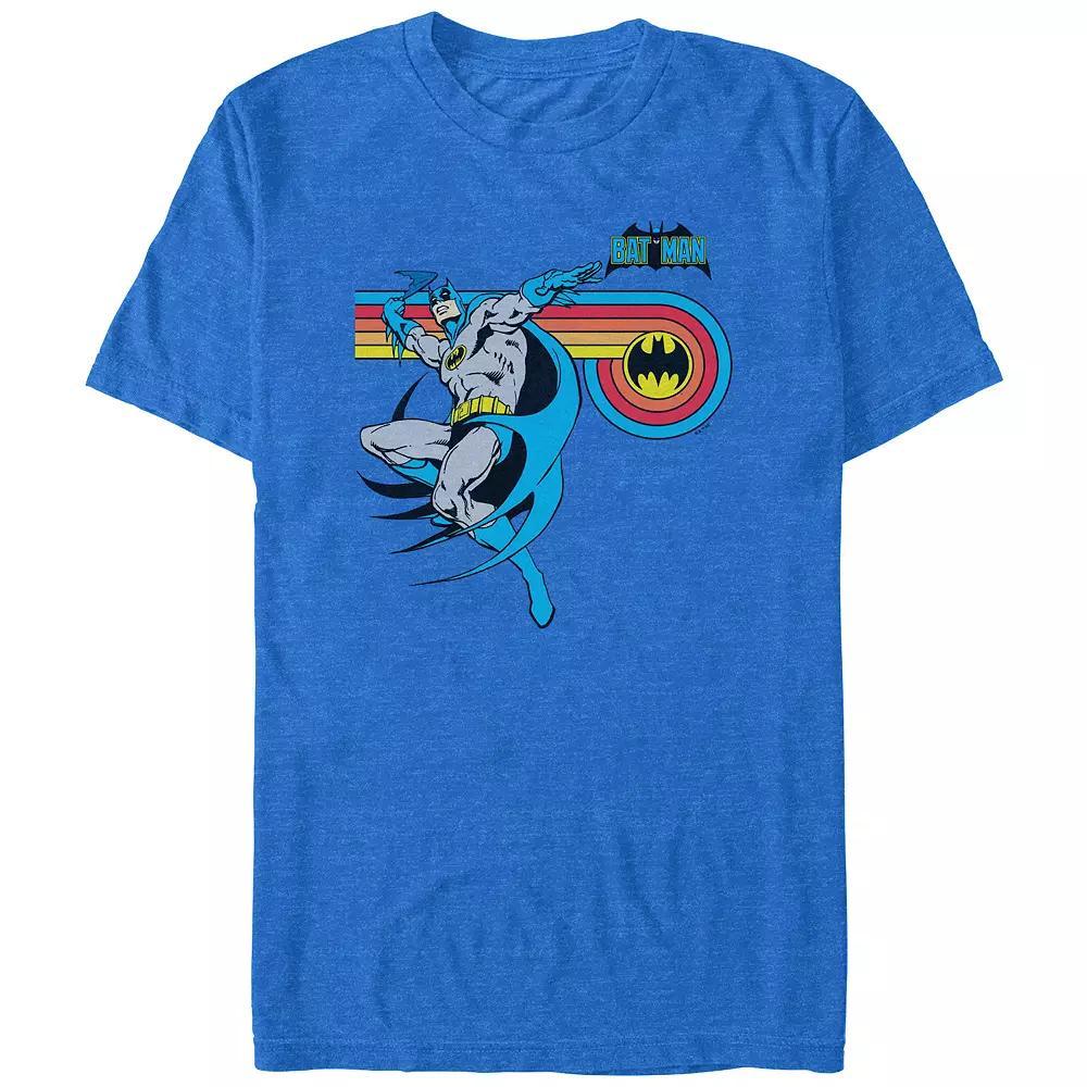 Big & Tall DC Comics Batman Ready For Action Graphic Tee, Men's, Size: 4XL, Royal Grey Product Image