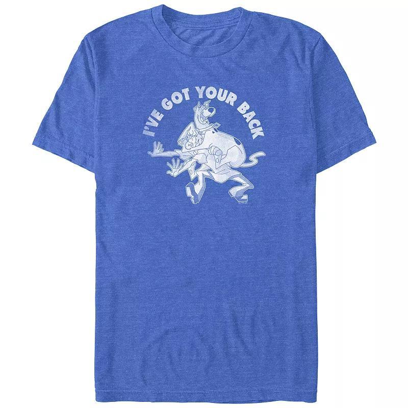 Big & Tall Scooby-Doo I've Got Your Back Graphic Tee, Men's, Size: 4XL Tall, Royal Grey Product Image