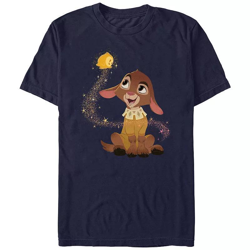 Men's Wish Valentino Sparkly Moment Graphic Tee, Size: Small, Blue Product Image