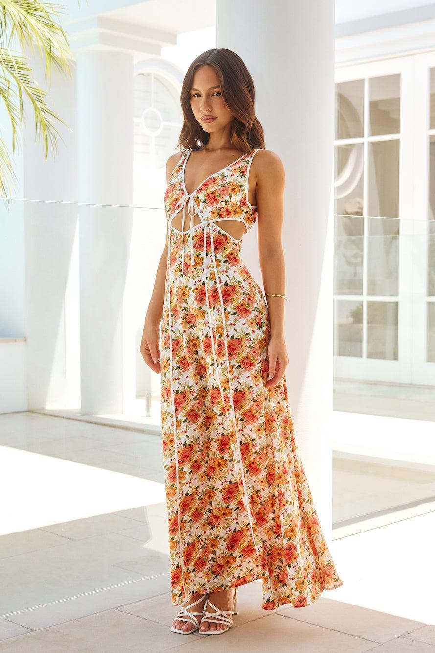 Energy Of Wildflowers Maxi Dress Floral Product Image