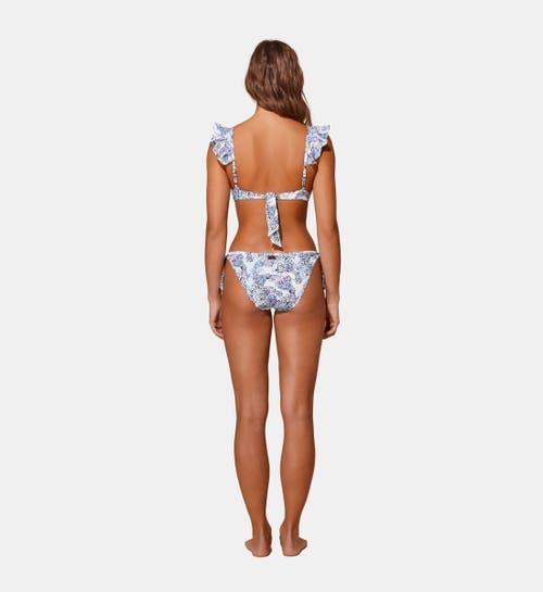 Vilebrequin Women's Isadora Fish Halter Bikini Top in Blanc at Nordstrom, Size Medium Product Image