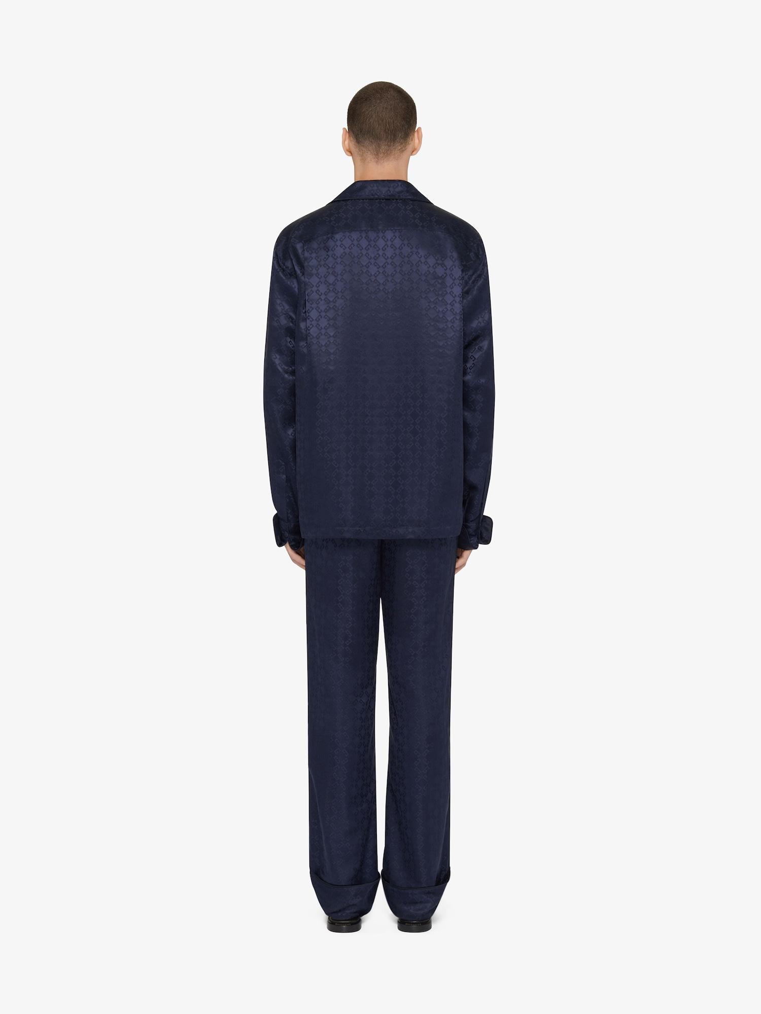 Pyjamas pants in monogram 72 jacquard Product Image