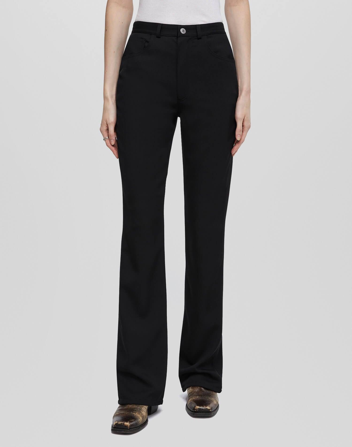 Riding Trouser Jean - Black Female Product Image