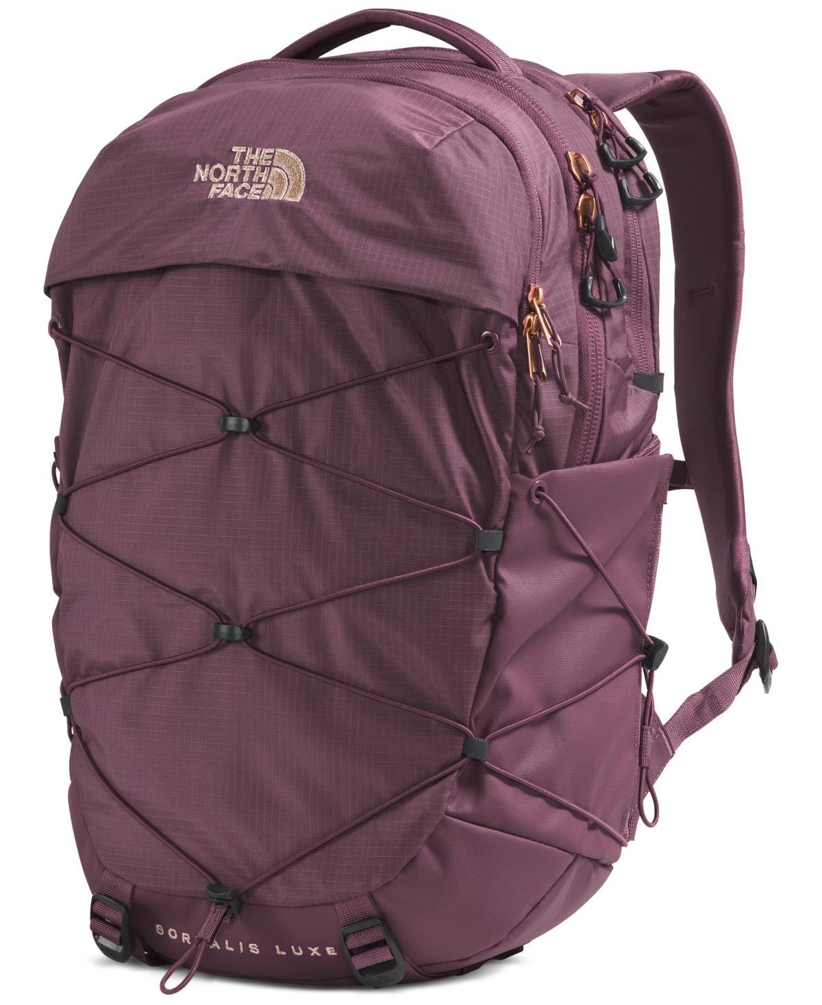 The North Face Women's Borealis Luxe (Midnight Mauve/Burnt Coral Metallic) Bags Product Image