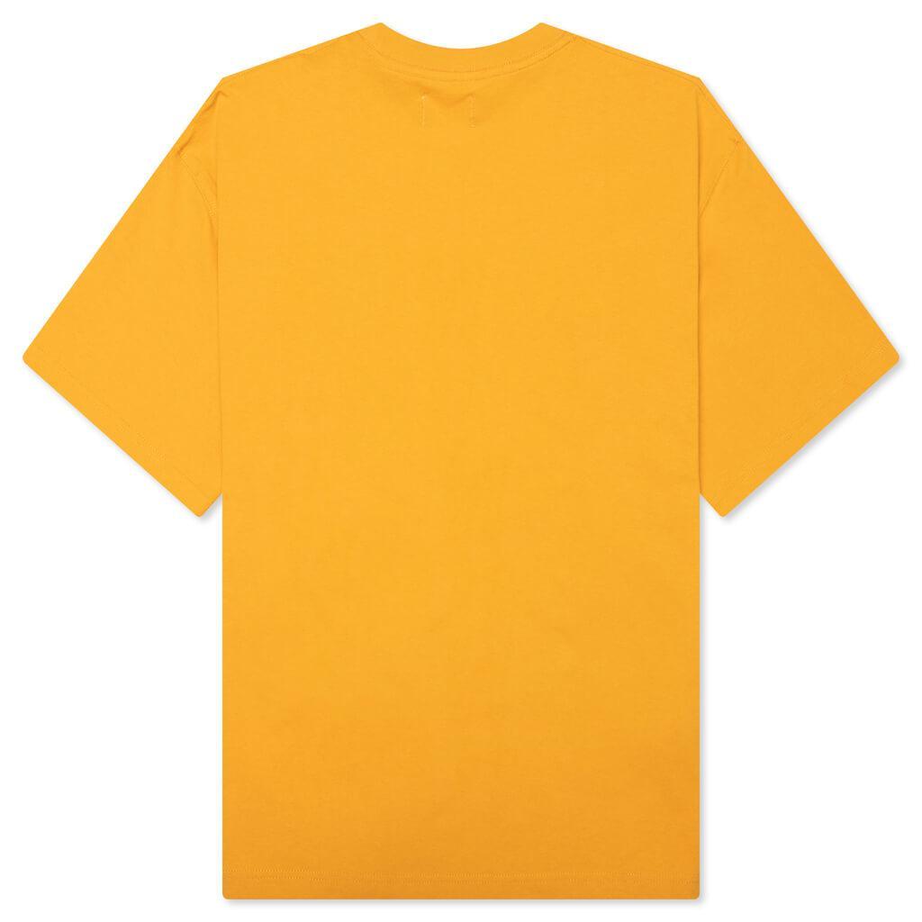 B-Summer Embroidery Box Tee - Yellow Male Product Image