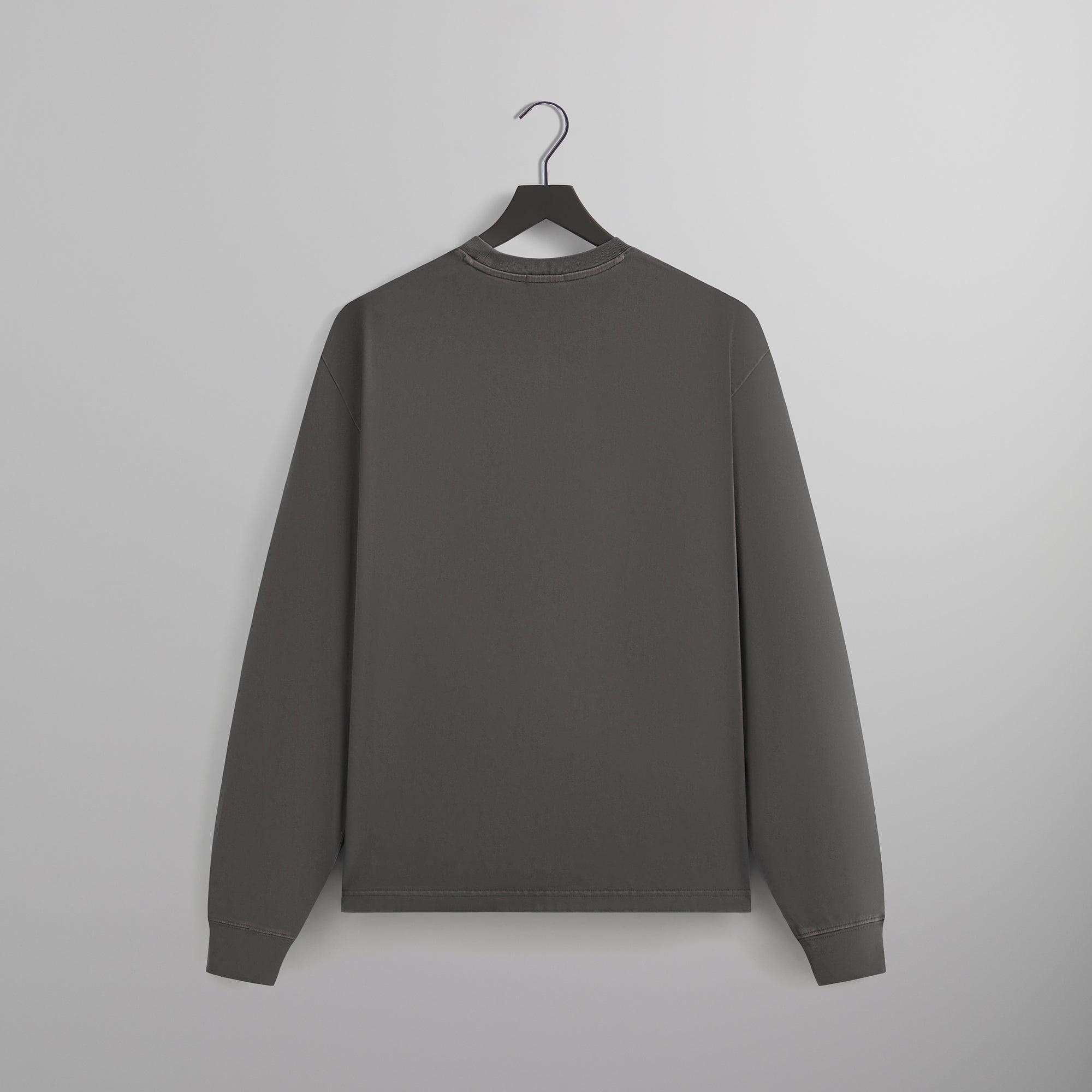 Kith Long Sleeve LAX Tee - Carbon Male Product Image