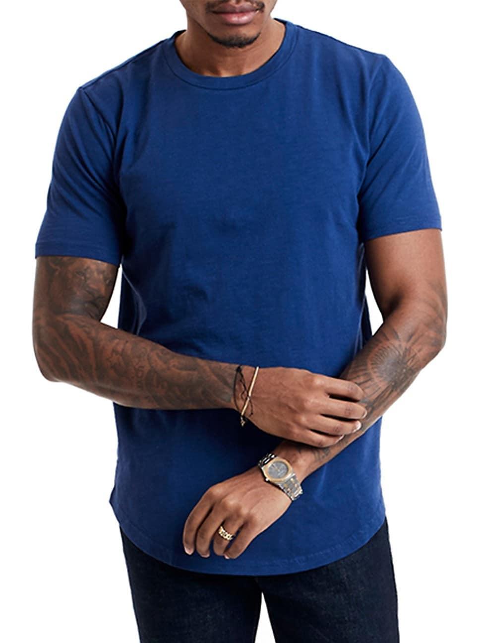 Goodlife Sun-Faded Slub Scallop Crew Short Sleeve T Product Image