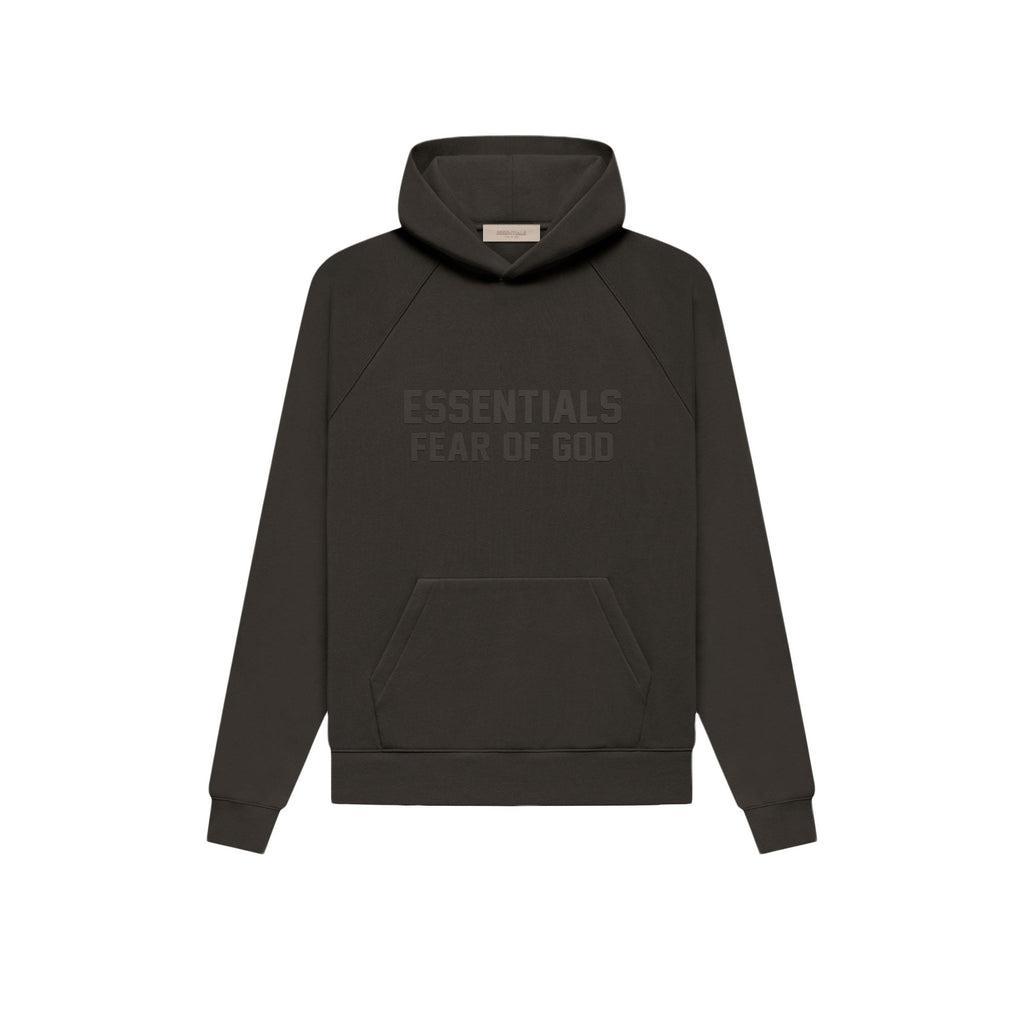Fear of God Essentials Hoodie Off Black Product Image