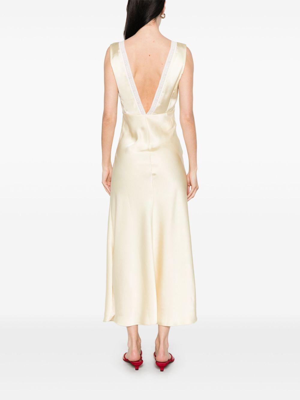 satin midi dress Product Image
