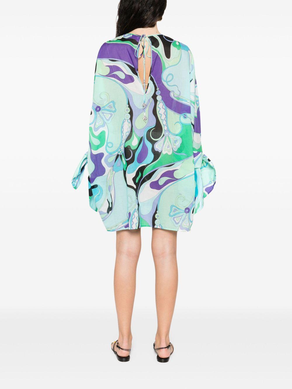 printed mini dress Product Image