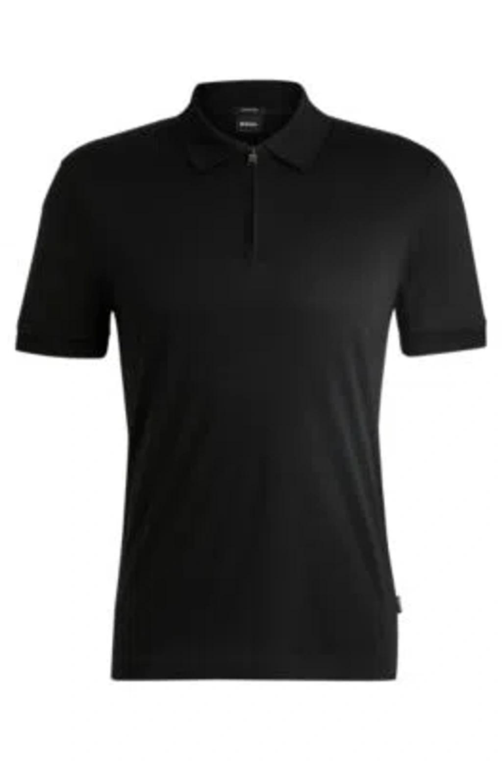 cotton polo shirt Product Image