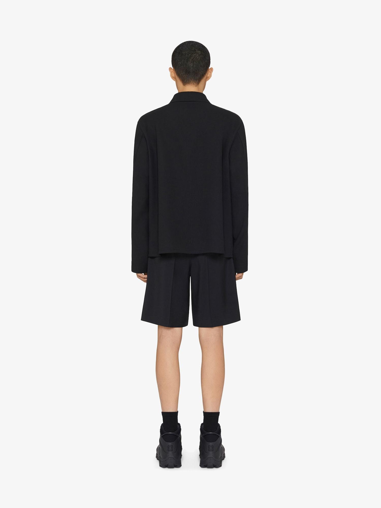 Bermuda shorts in wool Product Image