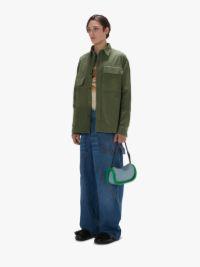 PATCHWORK OVERSHIRT in green | JW Anderson US  Product Image