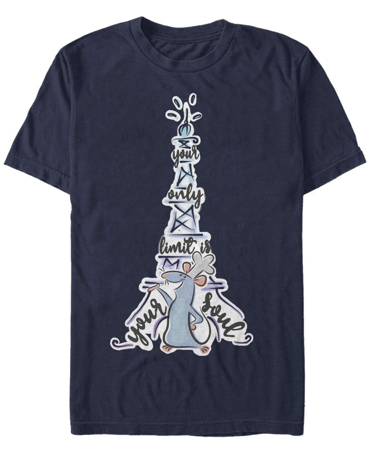 Disney / Pixar's Ratatouille Remy Men's Your Only Limit Is Your Soul Tee, Size: Small, Blue Product Image