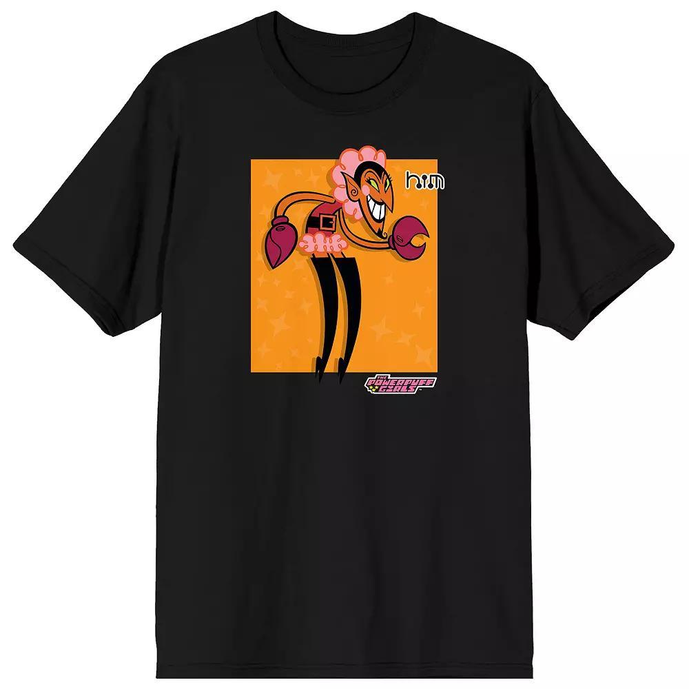 Men's Powerpuff Girls Him Box Art Graphic Tee, Size: XXL, Black Product Image