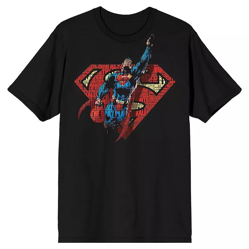 Mens DC Comics Superman Flying S Tee Product Image