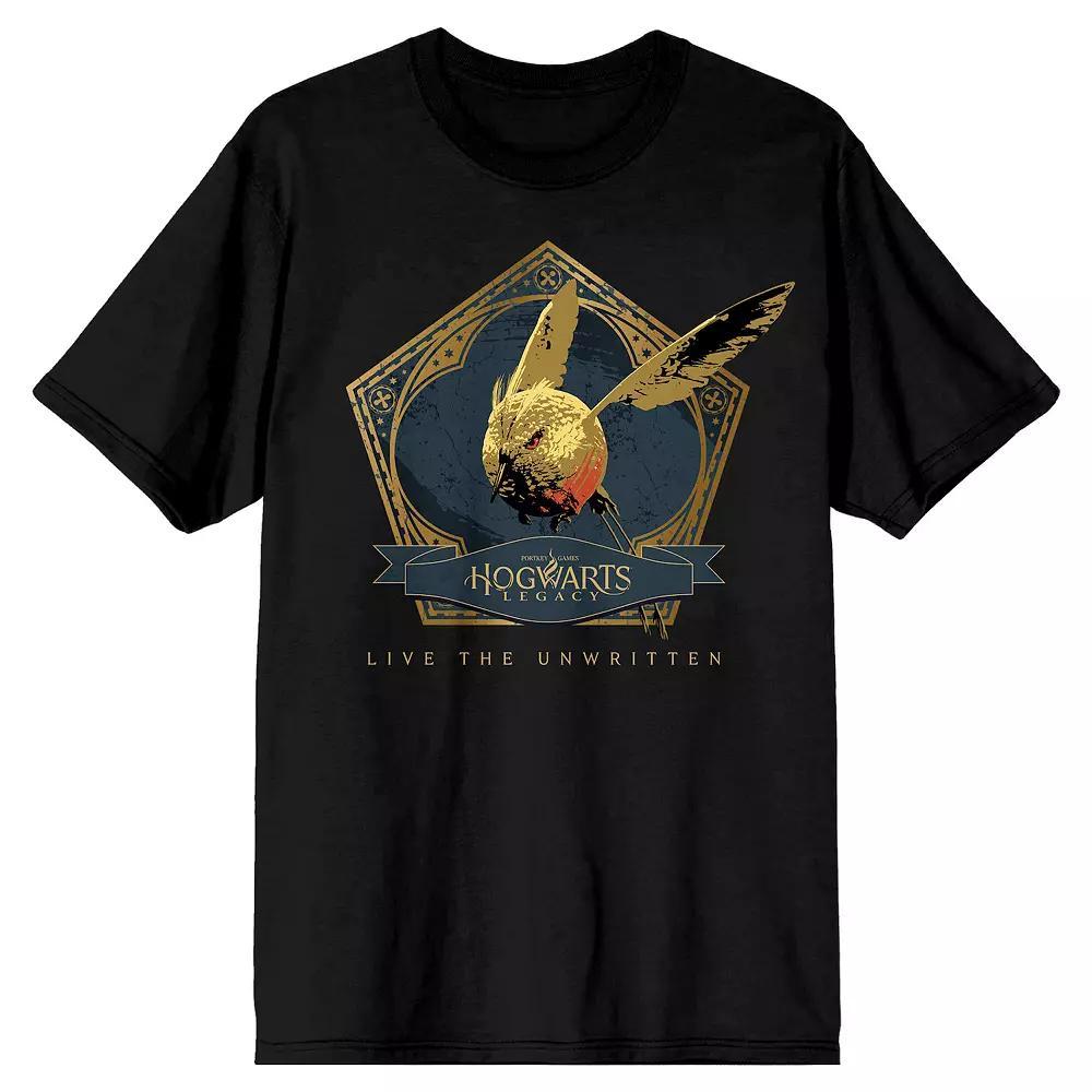 Men's Hogwarts Legacy Bird Live Tee, Size: XL, Black Product Image
