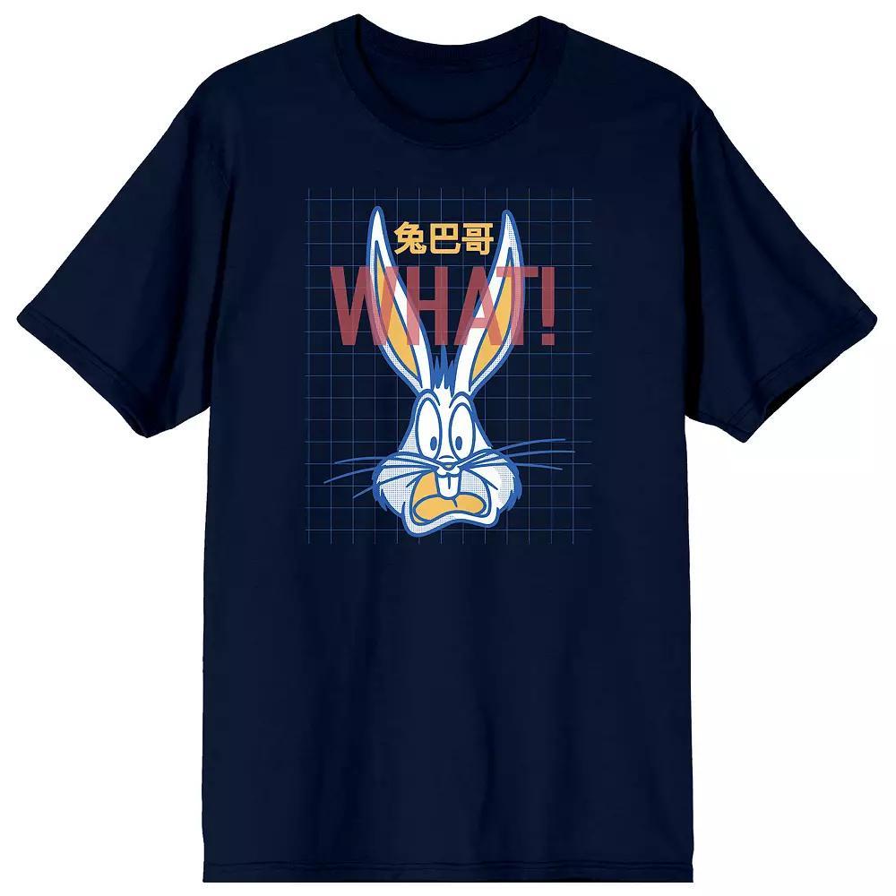 Men's Looney Tunes Bugs Bunny Tee, Size: XXL, Blue Product Image