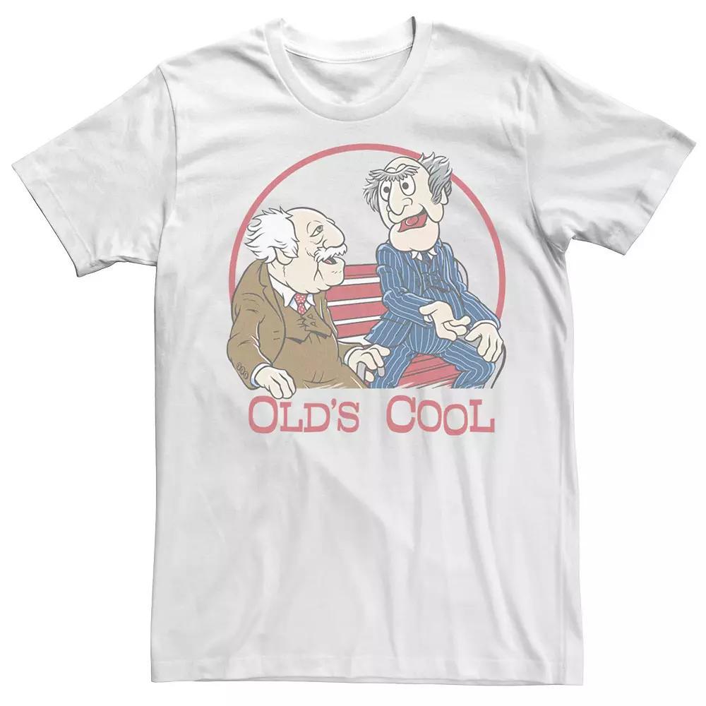 Big & Tall The Muppets Statler And Waldorf "Old's Cool" Tee, Men's, Size: 4XL, White Product Image