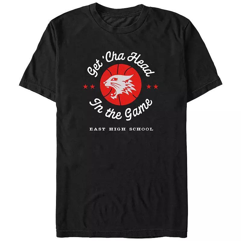 Disney's High School Musical Get 'Cha Head In The Game Big & Tall Graphic Tee, Men's, Size: 4XB, Black Product Image