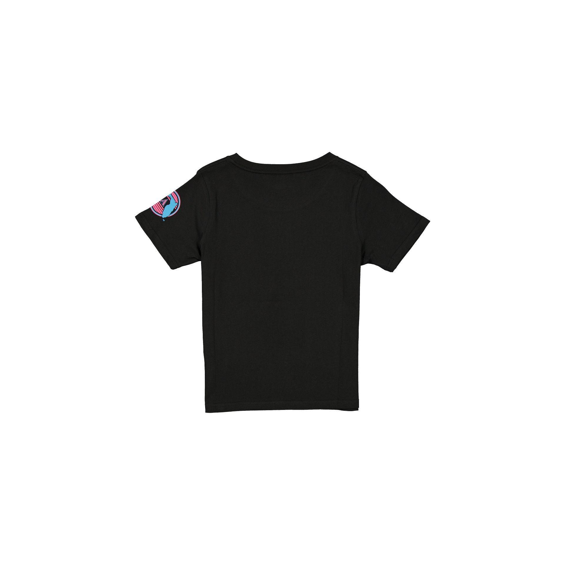 Miami Marlins City Connect Women's Black T-Shirt Female Product Image