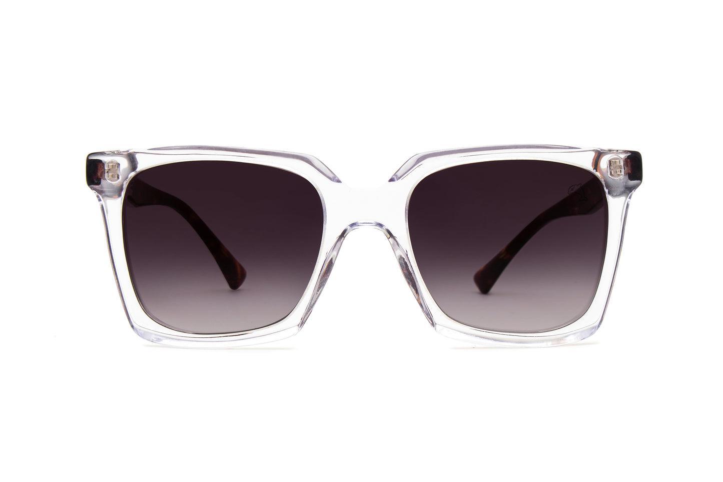 Biscayners Bill Bags Crystal Grey Sunglasses Product Image