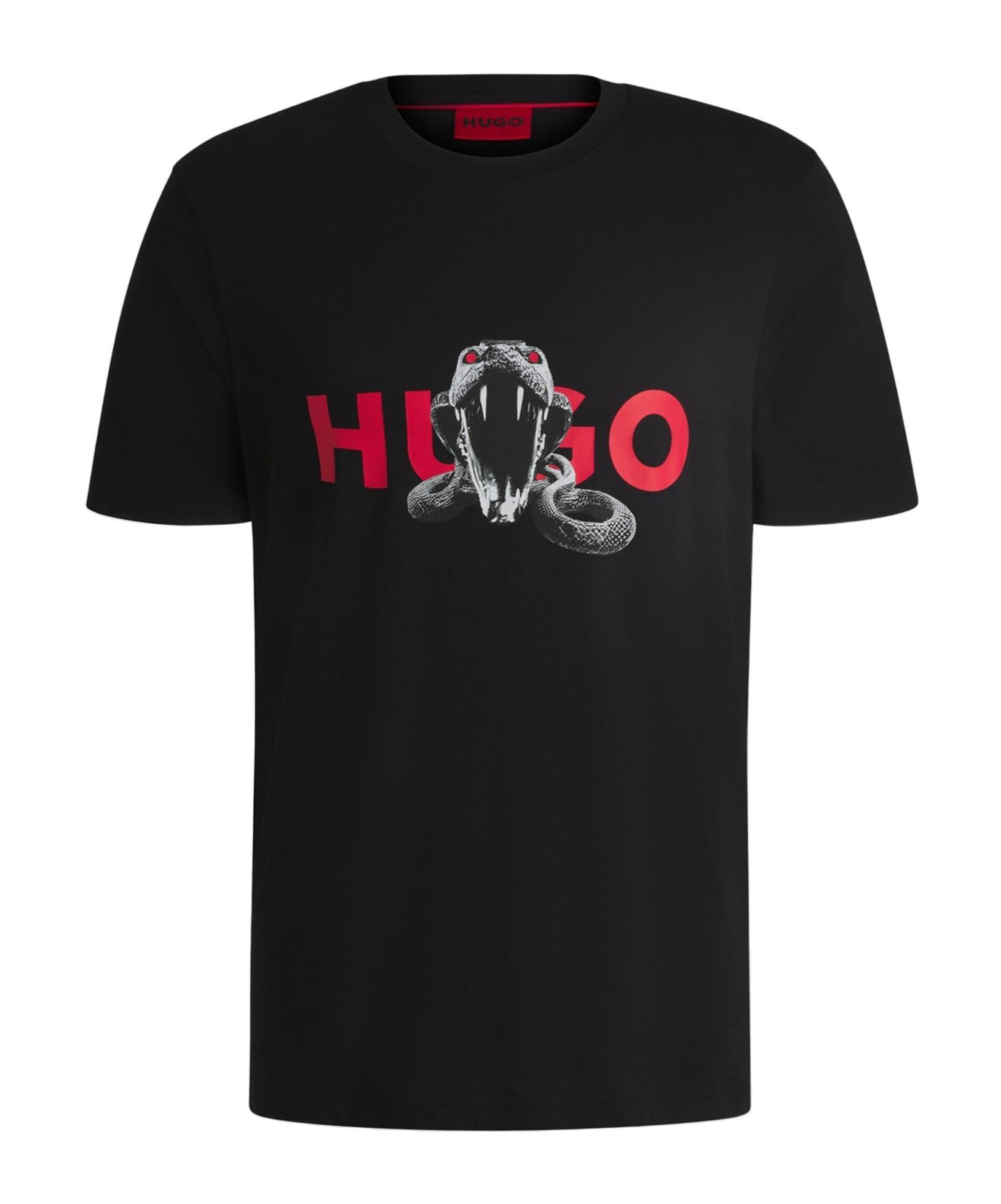 HUGO BOSS Short-sleeved T-shirt In Black Product Image