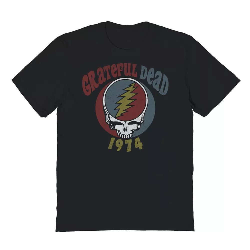 Men's Grateful Dead Tour 77 Graphic Tee, Size: Large, Black Product Image