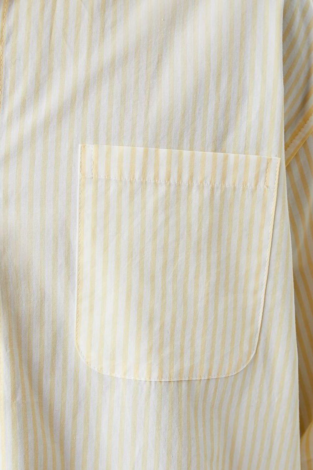 Striped Button-Front Shirt | Forever 21 Product Image