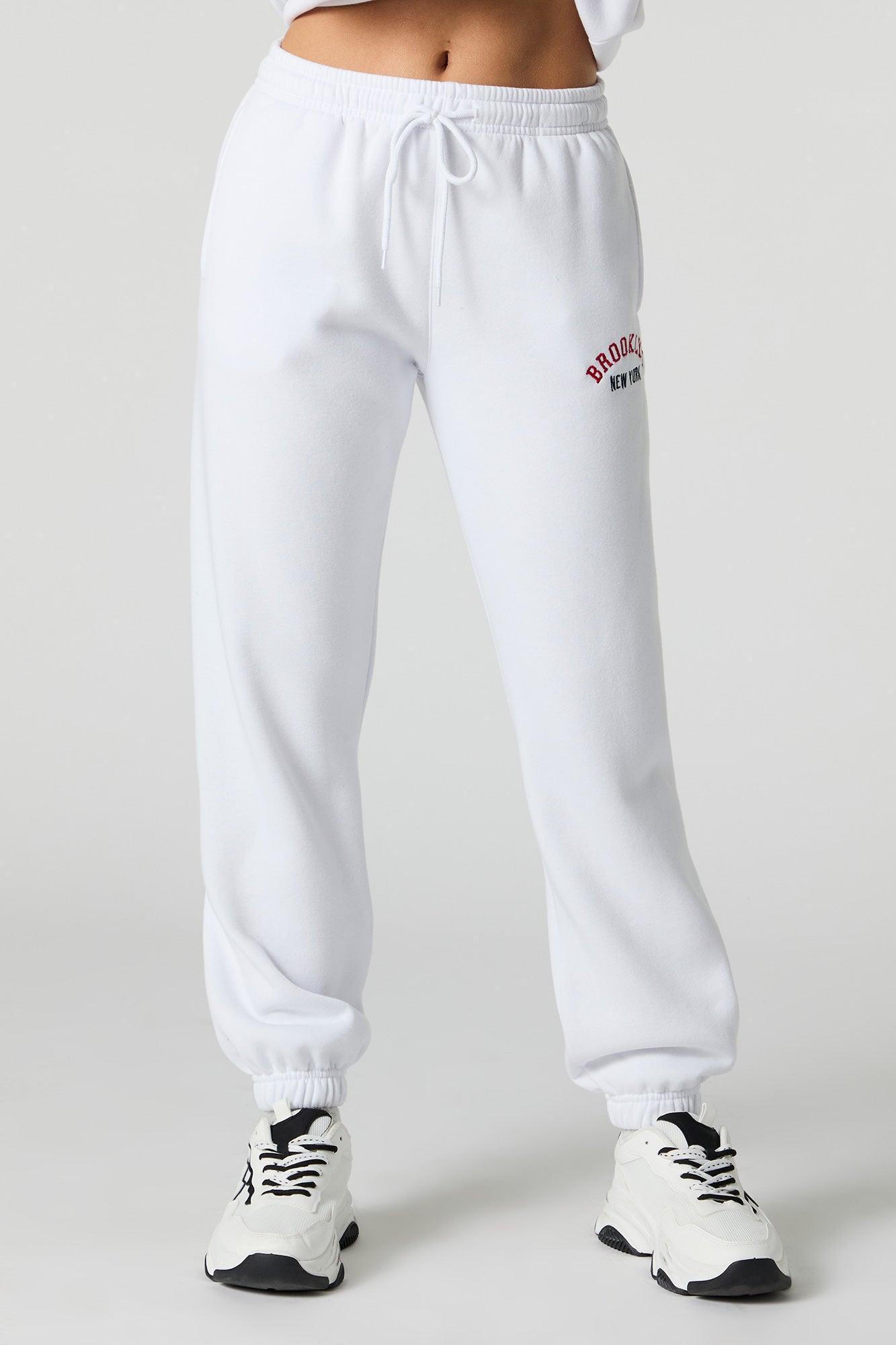 Destination Embroidered Fleece Jogger Female Product Image