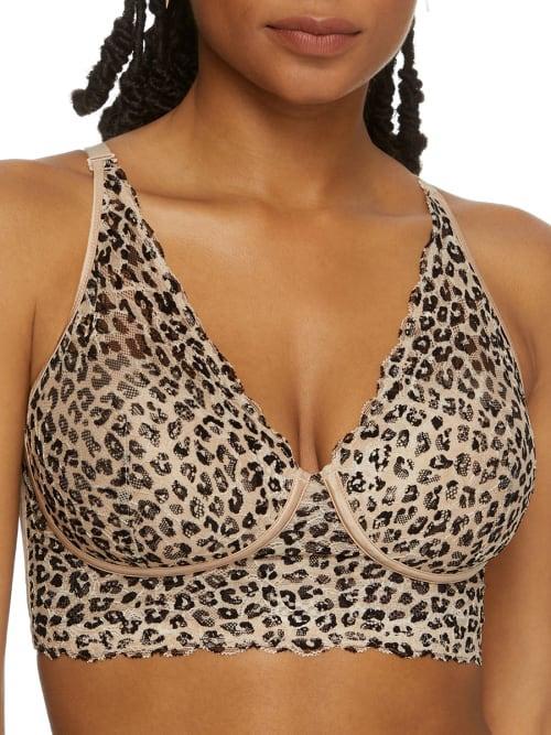 Maidenform® Lightly Lined Convertible Lace Bralette DM1188, Women's, Size: 36 A, White Bloom Product Image